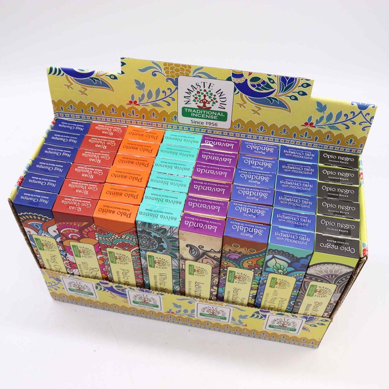 Pack de Inicio de Incienso Namaste Mandala Masala (fragancia 6x8)