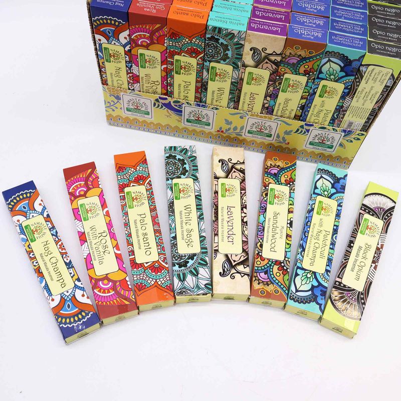Pack de Inicio de Incienso Namaste Mandala Masala (fragancia 6x8)