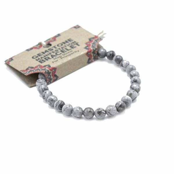 Pulsera Manifestación Piedras Preciosas - Map Stone - Prosperidad