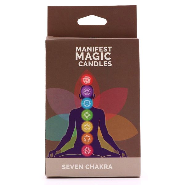 Velas Mágicas 7 chakras (pack de 7)