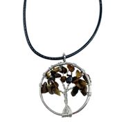 Collar Árbol de la Vida - Ojo de Tigre