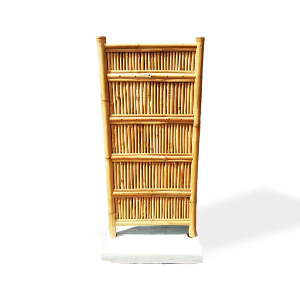 Expositor Alto de Bambú 30 pinzas - 140x71cm
