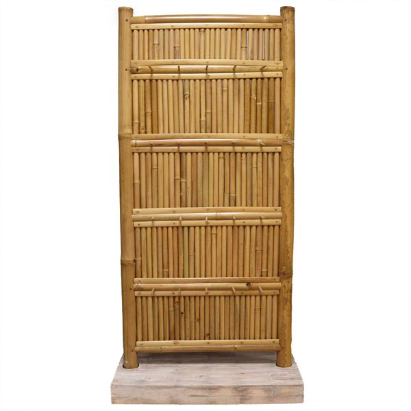 Expositor Alto de Bambú 30 pinzas - 140x71cm