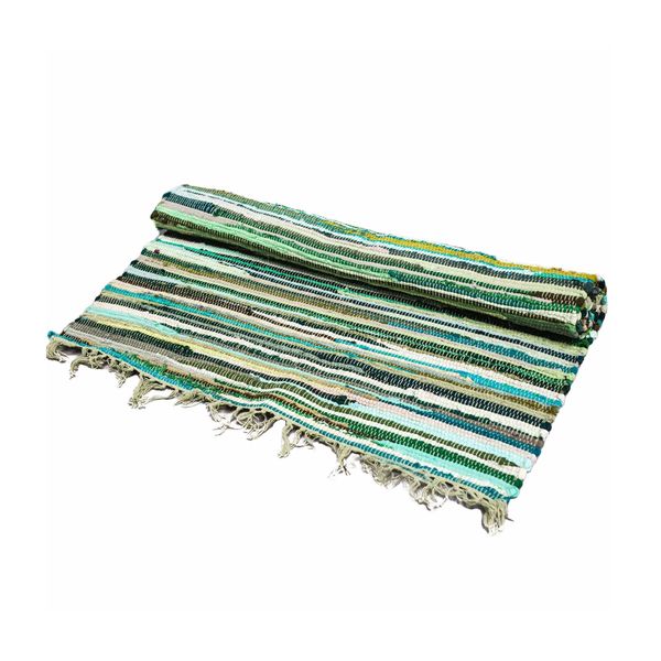 Alfombra Pequeña - 50x90cm - Calidad Premium - Verdes Naturales