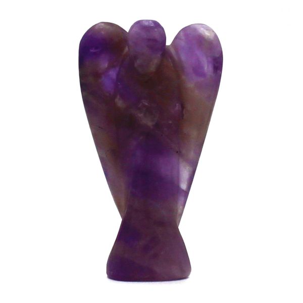 Angel de Piedras Preciosas Tallado a mano - Amatista
