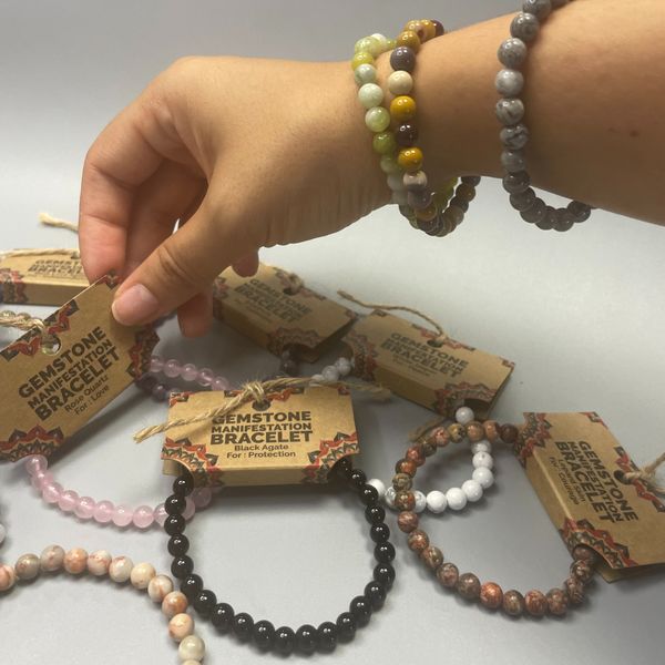 Pulsera Manifestación Piedras Preciosas - Starter (4 de cada)