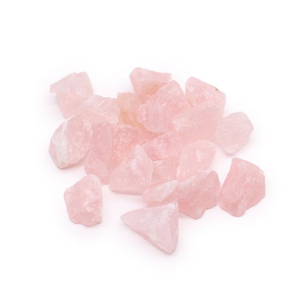 Cristales en Bruto 500g - Cuarzo Rosa