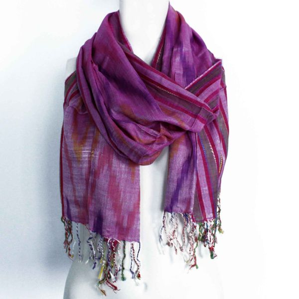Bufandas Bohemias Indias - 56x183cm - Azules aleatorios