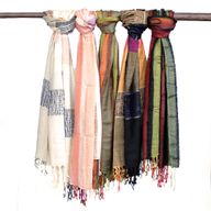 Bufandas Bohemias Indias Grandes - 71x183cm - Verdes al azar