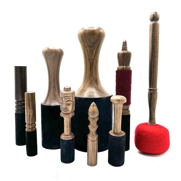 Palo de Madera - 14cm -Talla Namasté