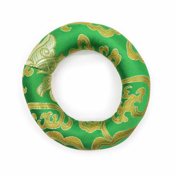 Cojín de Aro 10 cm (para cuenco tibetano de 12-14 cm) - Verde