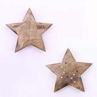 Quemadores de incienso con signos del zodíaco de latón grabado  - Estrella