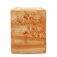 Quemador Bonsai Pintado a Mano - Arena