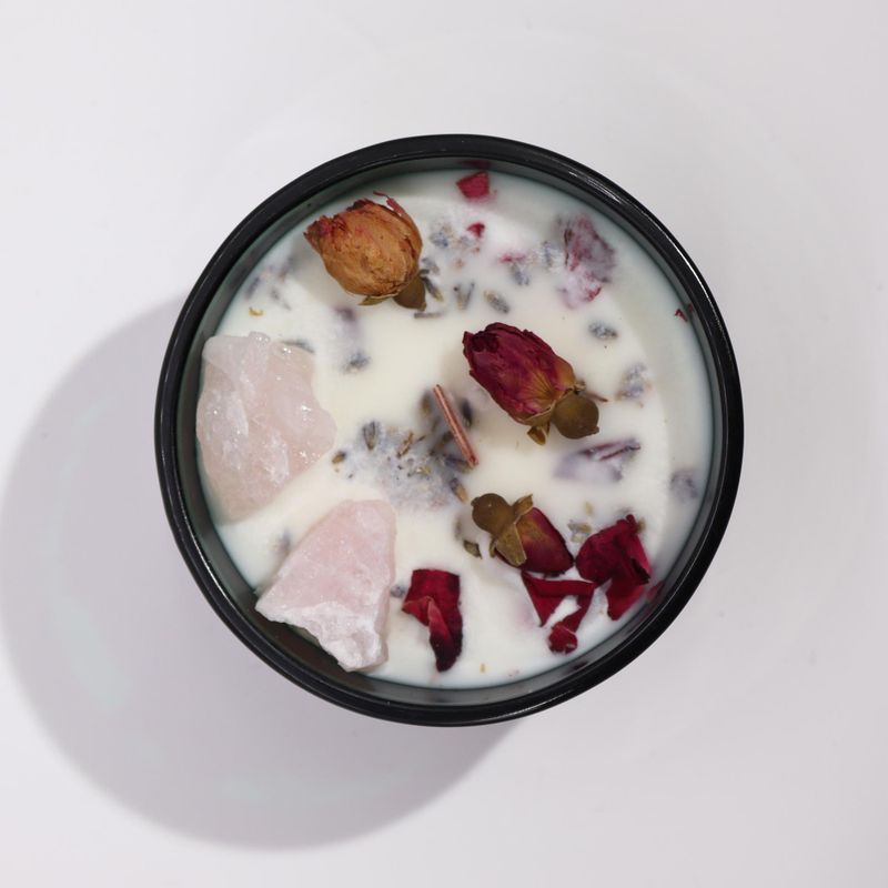 Vela Mágica con Flores y Gemas Hop Hare - Los Amantes