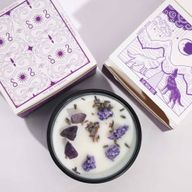Vela Mágica con Flores y Gemas Hop Hare- La Luna