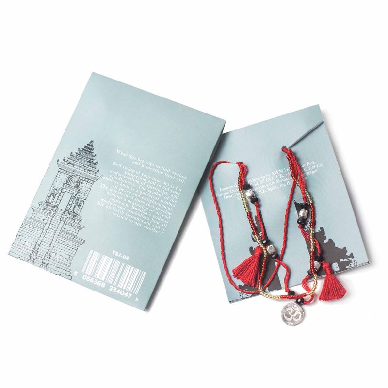 Pulsera de Hilo del Templo - Sabiduría Infinita