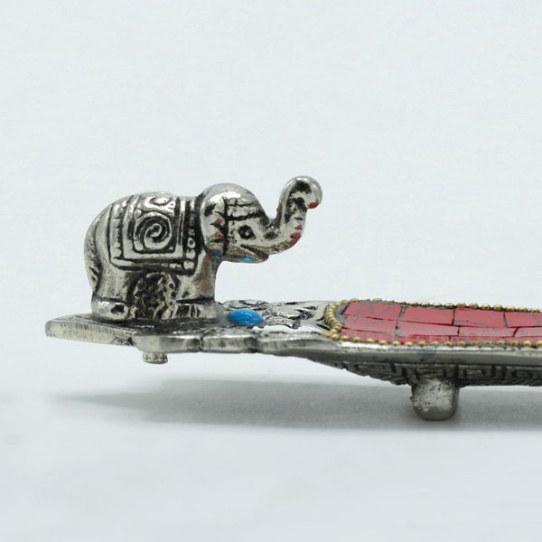 Porta Incienso Tibetano - Elefante Largo