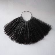 Abanico de Algas Marinas Grande  - Negro