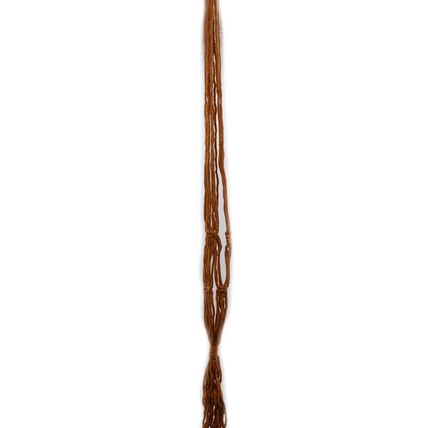 Porta Maceta de Macrame Clasico - Terracota Mediano