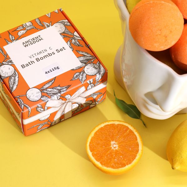 Set de Bombas de Baño con Vitamina C