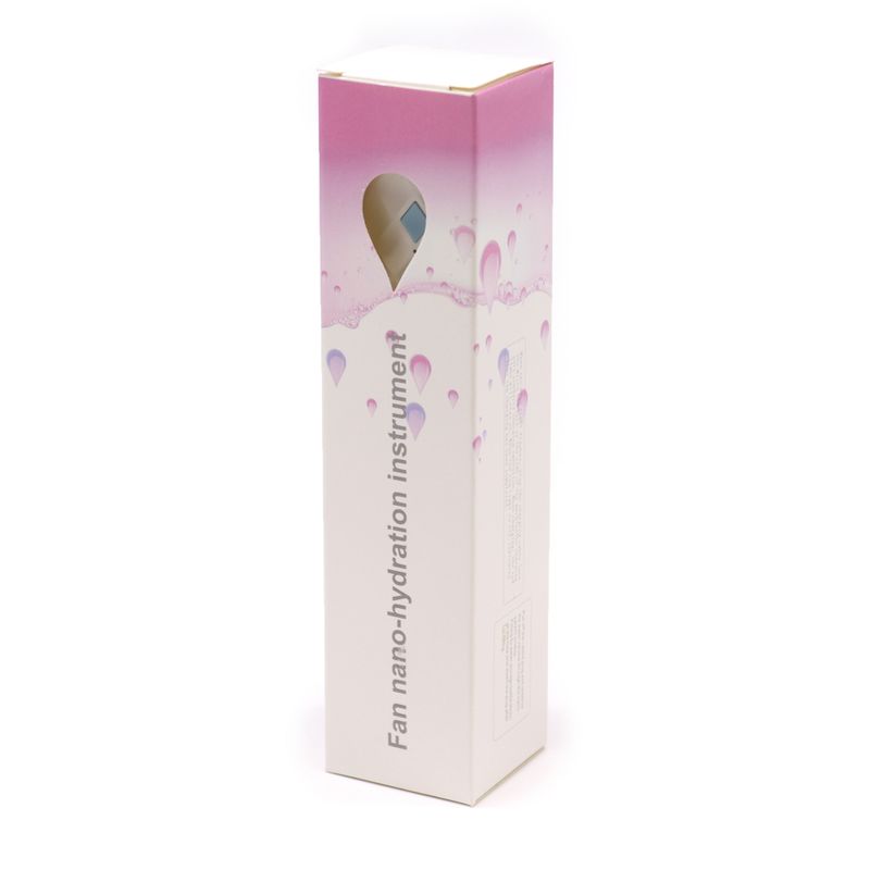 Ventilador y Pulverizador Facial Blanco - USB