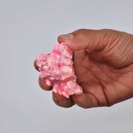 Cuarzo Natural Mediano - Aura de Angel Rosa (aprox 100-150 g 7-10 cm)