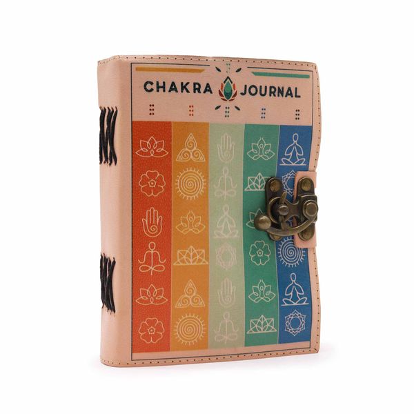 Cuaderno de Cuero - 7  Chakras
