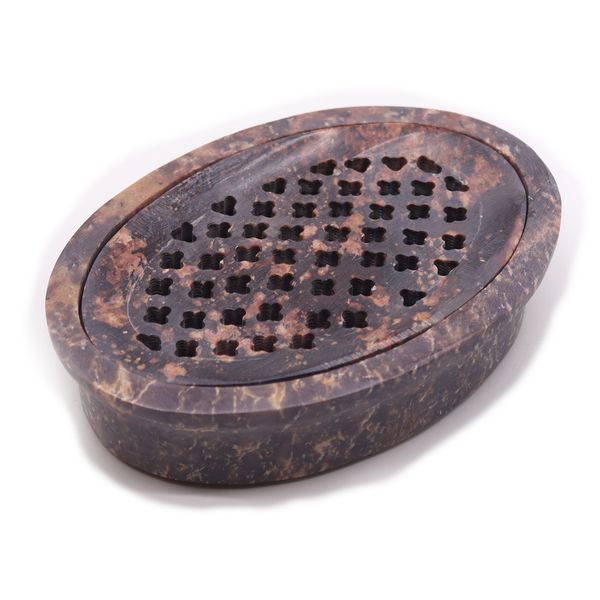 Jabonera y Escurridor 11x8cm - Oval Clásico
