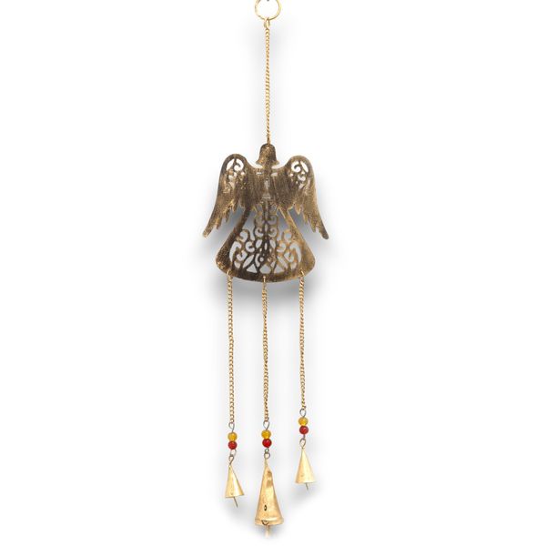 Carillones Indios - Angel 3 Campanas - 14x60cm