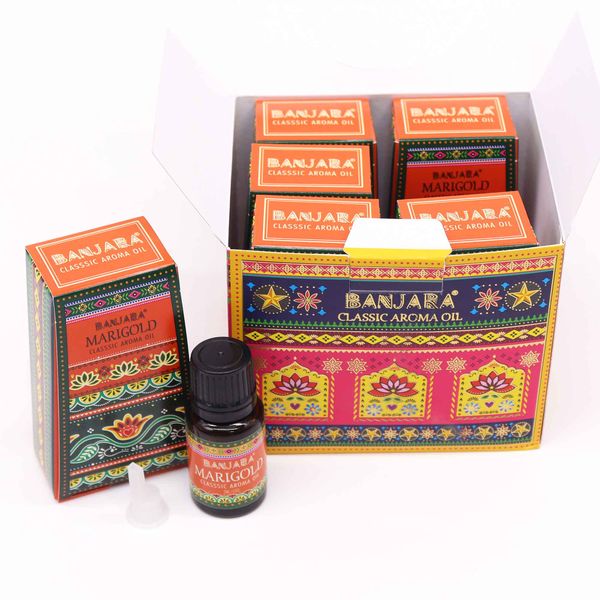 Aceite de Fragancia de la India Banjara 10ml - Caléndula