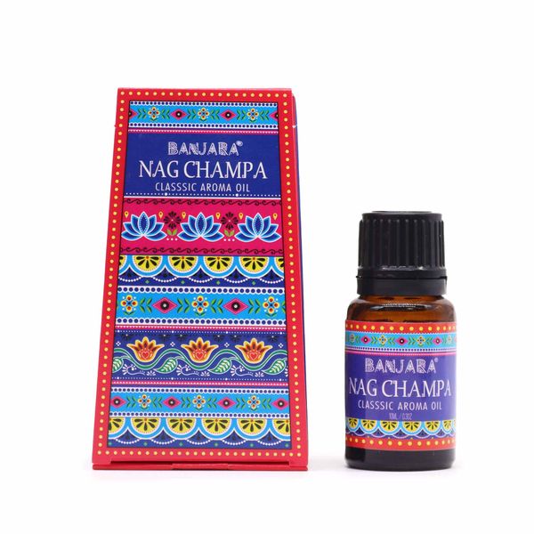 Aceite de Fragancia de la India Banjara 10ml - Nag Champa