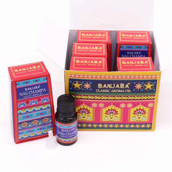 Aceite de Fragancia de la India Banjara 10ml - Nag Champa