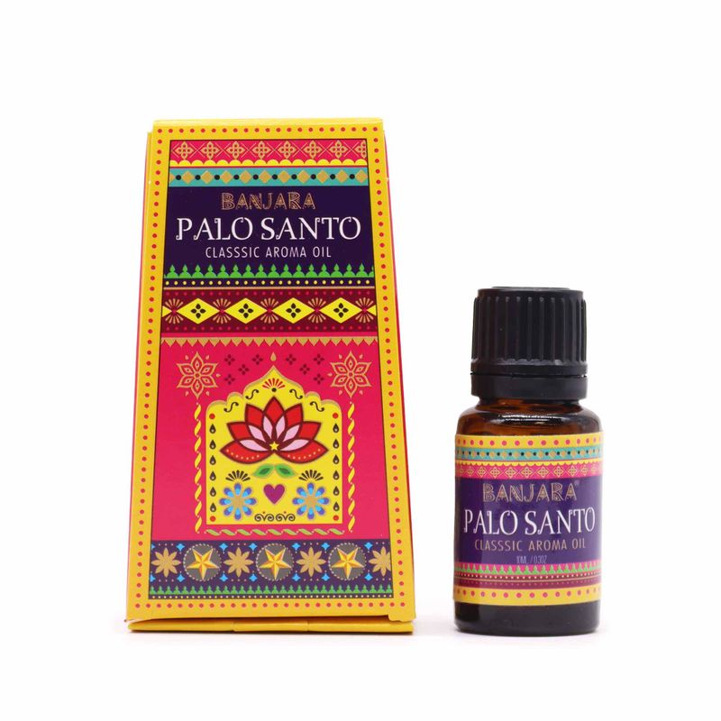 Aceite de Fragancia de la India Banjara 10ml - Palo Santo