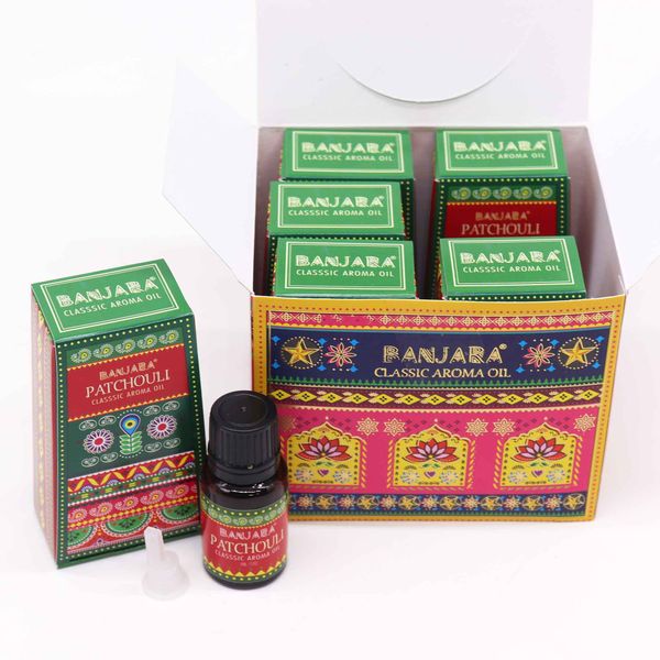 Aceite de Fragancia de la India Banjara 10ml - Patchouli