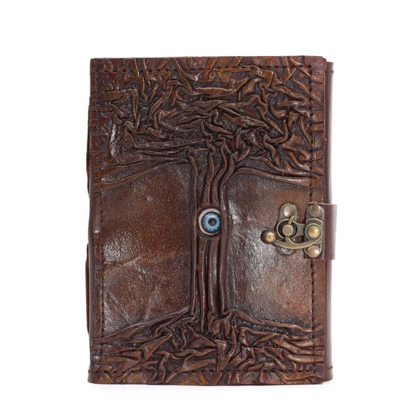 Cuaderno Marron Oscuro - Mal de ojo