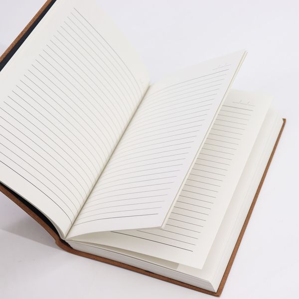 Cuaderno de Notas Grande - Marron Oscuro