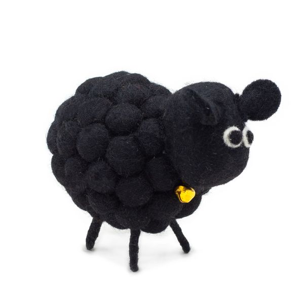 Ovejita de Fieltro - Negra