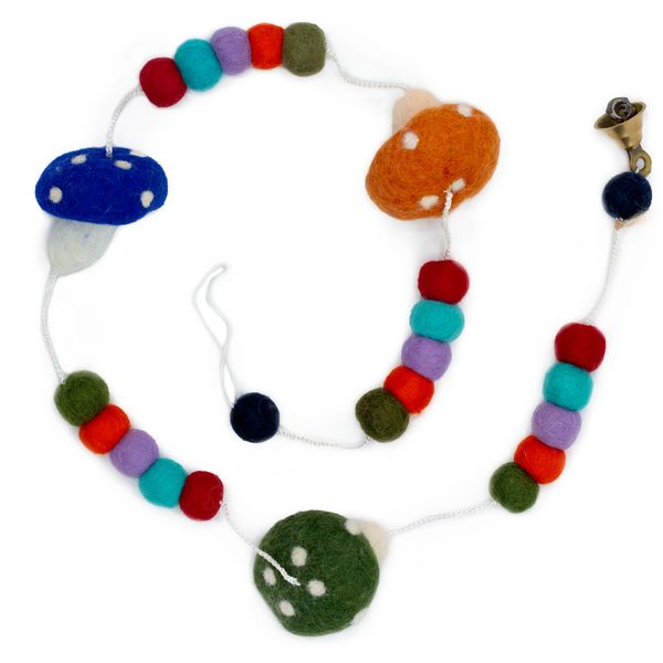 Colgante de Pared de Fieltro - Setas (colores aleatorios)