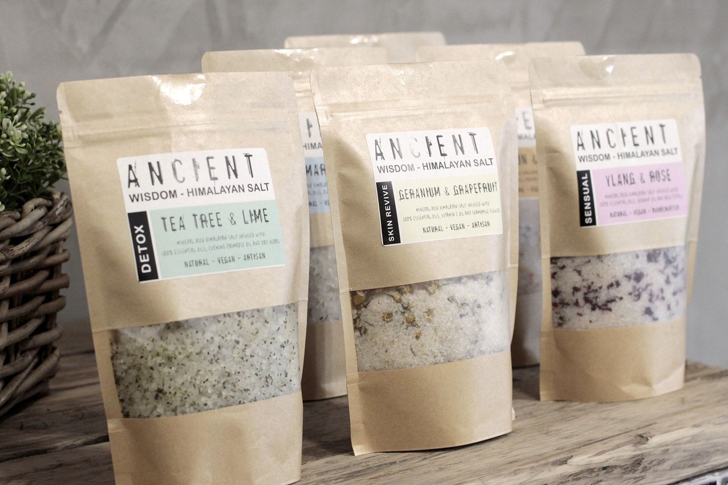 Mezclas de sal de baño del Himalaya - 500 g