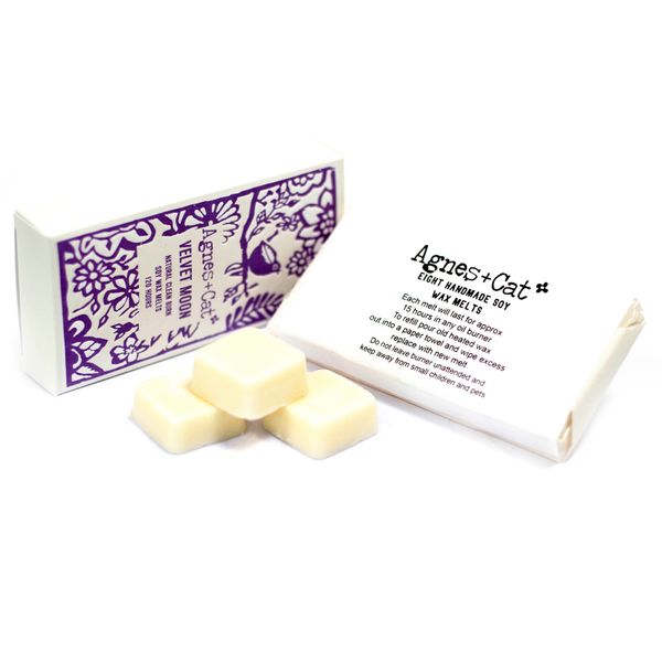 Caja de 8 Ceras Aromáticas - Luna de Terciopelo