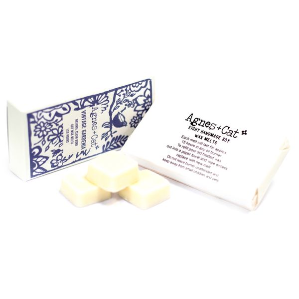 Caja de 8 Ceras Aromáticas - Gardenia Vintage