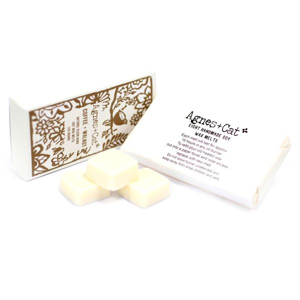Caja de 8 Ceras Aromáticas - Café + Nuez