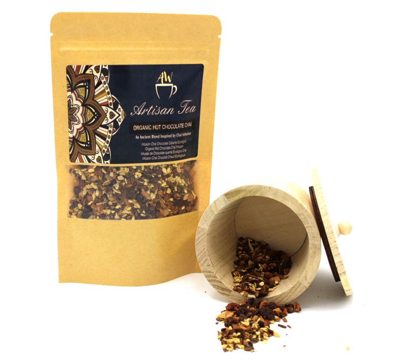 Infusión Mandala Leaves - Chocolate Caliente Chai 50g