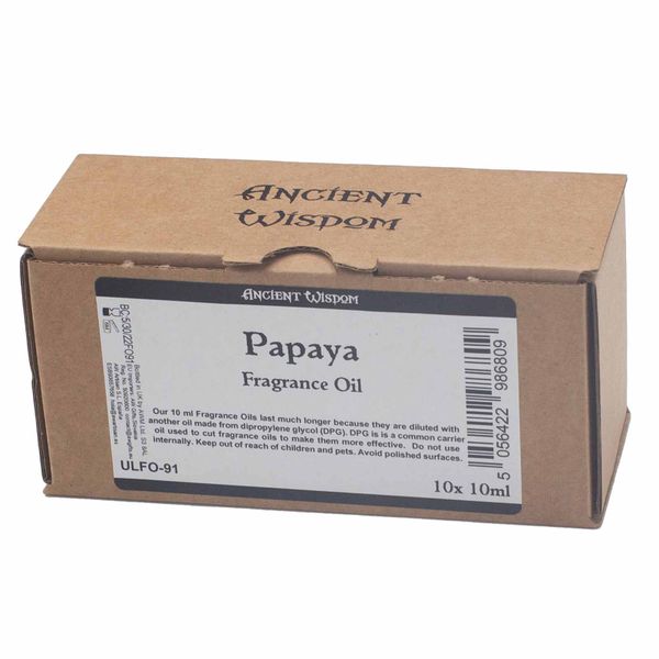 Aceite de Fragancia Papaya 10ml - SIN ETIQUETA