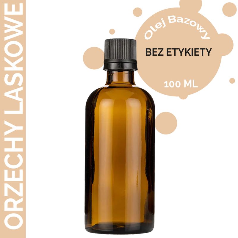 Aceite Base de Avellana - 100ml - Sin etiquetar