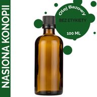 Aceite Base de Semilla de Cáñamo - 100ml - Sin etiquetar