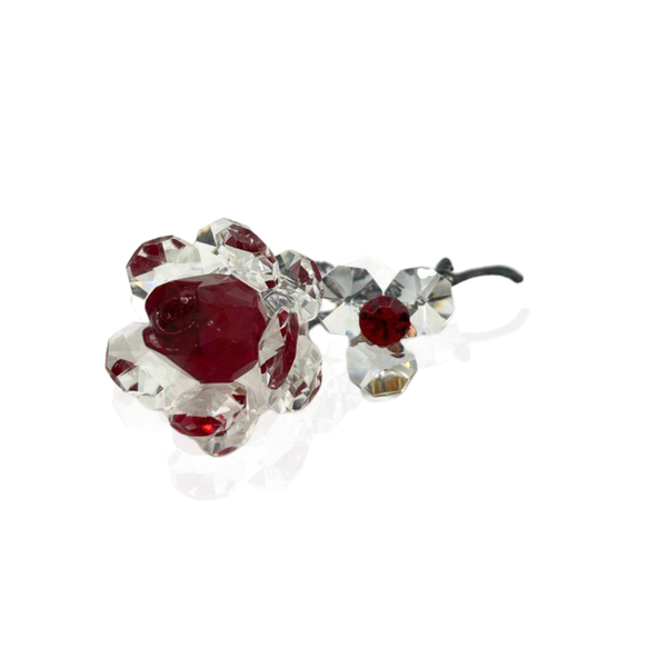Rosa de Cristal Rojo