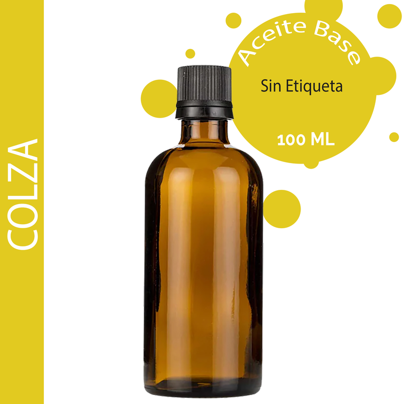 Aceite Base de Colza - 100ml - Sin etiquetar