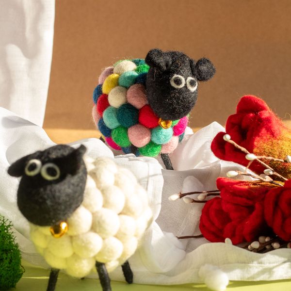 Ovejas de Fieltro