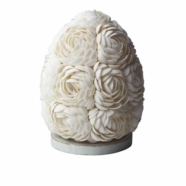 Lámpara Boho - Concha de Mar - Ovalado - 15cm